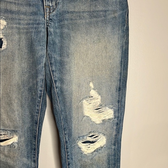Able Blue Distressed Denim The Slouch Jeans 26 - Picture 6 of 11